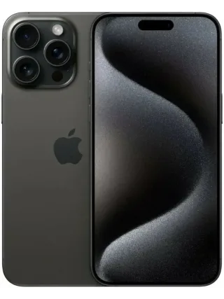 iPhone 15 Pro, 256 ГБ · титановый чёрный