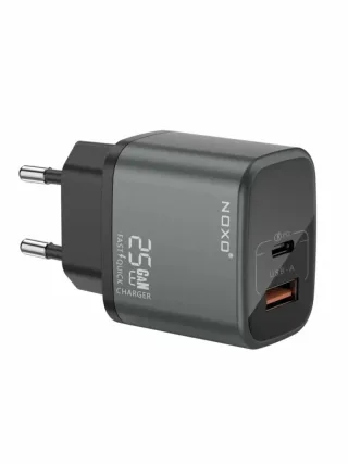 Блок питания Noxo CHN-P-1 25W type-c, Black