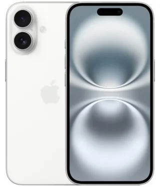 iPhone 16, 128 ГБ · белый